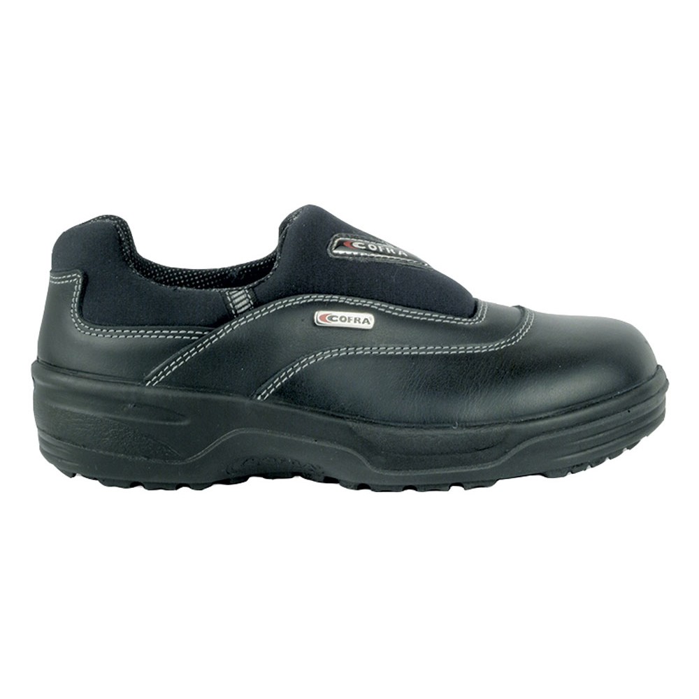 Ladies slip on sale on safety shoes